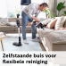 BOSCH BCS711XXL Unlimited 7 - Steelstofzuiger incl. kruimelzuiger - Accuduur 40 min - Wit
