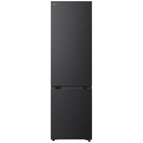 LG GBBS322BEV Koel-vriescombinatie met DoorCooling Smart Inverter compessor hoogte 210.9cm - breedte 65cm - inhoud 262l - Energie label B - Essense Black Steel