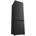LG GBBS322BEV Koel-vriescombinatie met DoorCooling Smart Inverter compessor hoogte 210.9cm - breedte 65cm - inhoud 262l - Energie label B - Essense Black Steel