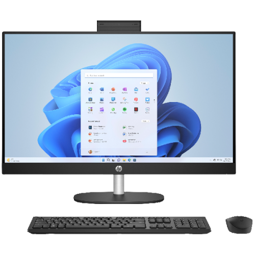 HP All-in-One Desktop 27-cr0054nd - 27 inch - Intel Core i5-1335U - 16 GB - 512 GB - Iris® Xᵉ All-in-one PC
