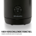 BRABANTIA BBEK1047 Melkopschuimer Zwart