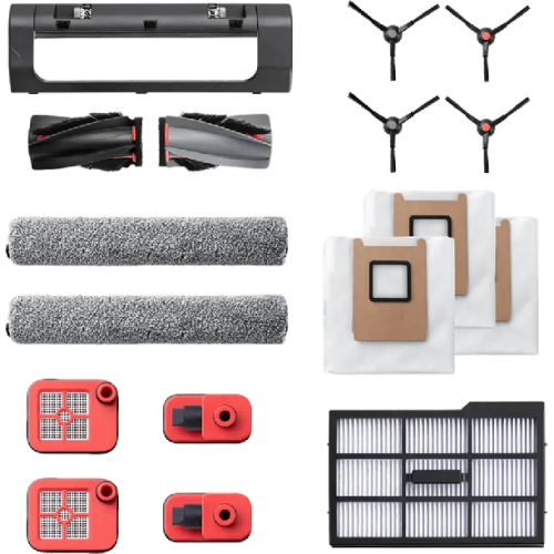 EUFY Omni E28/E25 Accessories Pack (Side Brush*2/Filter*1/Rolling Brush*1/Dustbag*3/Mopping Roller*2/Dirty Water Reservoir Filter for Robovac*2) Accessories Pack