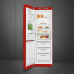 SMEG FAB32LRD6 - Retro Koel-vriescombinatie - 196.8 cm - Linksdraaiende deur - 331 L - Rood