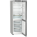 LIEBHERR CNsdc 5203 - Koel-vriescombinatie - breedte 59.7 cm - hoogte 185.5 cm - inhoud 330 l - NoFrost Koel-vriescombinatie Staalgrijs