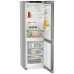 LIEBHERR CNsdc 5203 - Koel-vriescombinatie - breedte 59.7 cm - hoogte 185.5 cm - inhoud 330 l - NoFrost Koel-vriescombinatie Staalgrijs