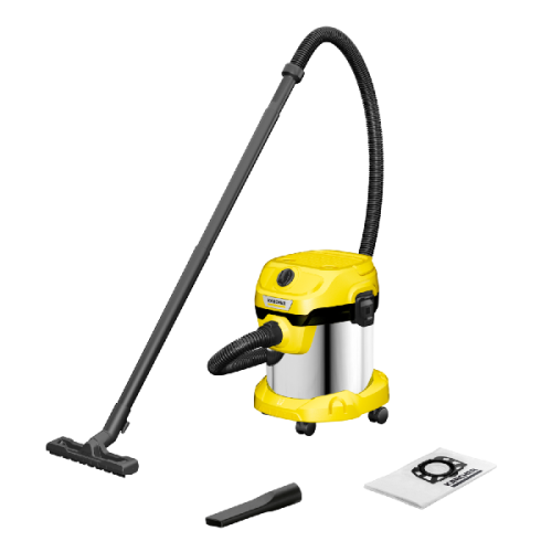 KARCHER WD 2 Plus S V-15/4/18 - Stofzuiger - Met Zakloze technologie - Zwart