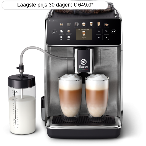 SAECO GranAroma SM6585/00 - Volautomatische espressomachine - Zilver-Zwart