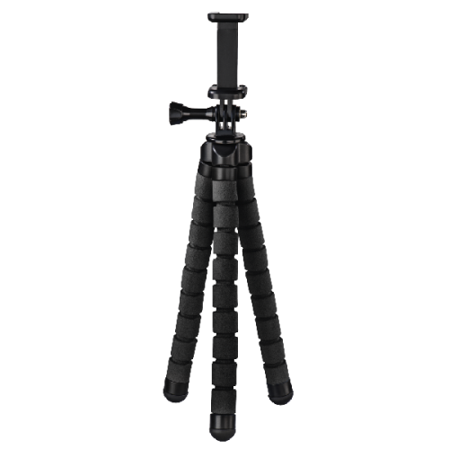 HAMA Hama Statief "Flex" voor smartphone en GoPro, 26 cm, zwart