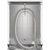SIEMENS SN23EW28AE VarioSpeed Plus Vaatwasser - Vrijstaand - 13 couverts - 42 dB(A)