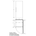 BOSCH GSN58AWCV  Vrijstaand Vrieskast - breedte 70 cm - hoogte 191 cm - inhoud 366 l - NoFrost