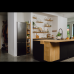 SAMSUNG  RB34C602CB1EF -  Koel-vriescombinatie - breedte 59.5 cm - hoogte 185.3 cm - inhoud 344 l - NoFrost