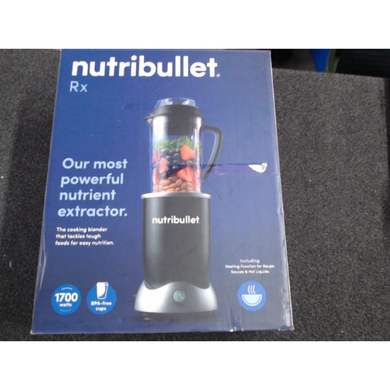 NBLRX - NUTRIBULLET RX Blender - Black - Currys Business