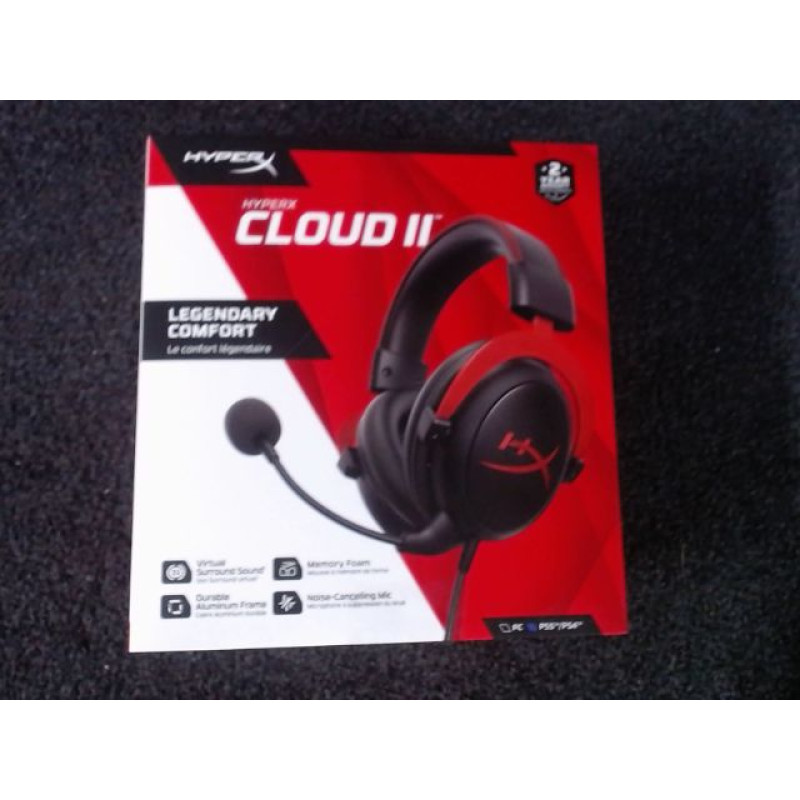 HYPERX CLOUD II PRO BLACK RED