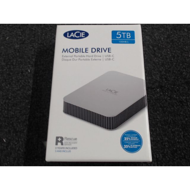 Lacie - Disque dur externe LaCie Mobile Drive STLP5000400 5 To