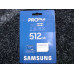 SAMSUNG PRO Plus 512GB 180MB/s microSD